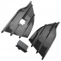 Autokay 2x Front Bumper Fog Light Cover Insert Trim Fits For Ford Escape 2013 2014 2015 2016