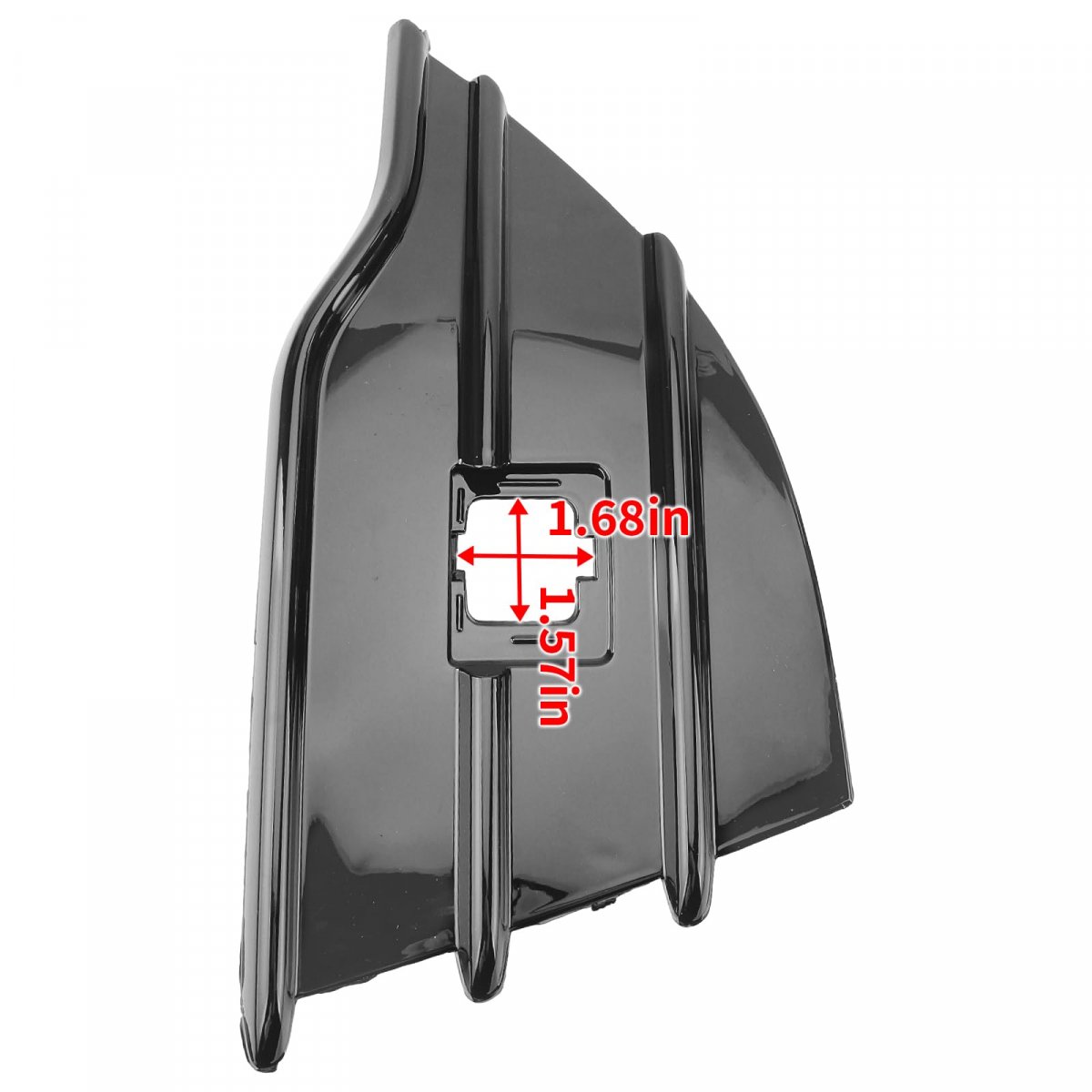 2x Front Bumper Fog Light Cover Insert Trim Fits For Ford Escape 2013 2014 2015 2016