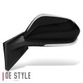 To1320354 Factory Style Driver Left Side Mirror Manual Folding Power Adjust Heated Glass Compatible With Toyota Prius 16-20
