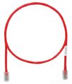 Panduit Utpch10rdy Category-5e 8-conductor Non-booted Patch Cord 10-feet Red 