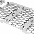 Ch1200366 Factory Style Front Grill Grille Assembly With Honeycomb Mesh Insert And Shell Compatible Jeep Grand Cherokee