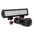 Nilight Led Light Bar 12 Inch 72w Spot Flood Combo Off Road Fog Lights Driving Pods With 16awg Wiring Harness Kit 1 Lead For 