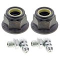 Stabilizer Bar Link Set For 2020 2025 Lincoln Aviator Ball Joint End 1 And 2 Sintered Metal Threaded Stud Dust Boot Included