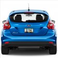 Ipick Image For Ford Focus Rs Black Carbon Fiber Texture Abs Plastic 50 States License Plate Frame
