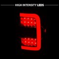 Amerilite For 2001-2011 Ford Ranger C-type Led Halogen Tube Clear Replacement Car Brake Tail Lights Passenger And Driver Side