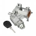 1 Set Ignition Key Switch No55905851 For Volkswagen Jetta 1 8l M T Gl Sedan 1985-1990 Black Silver Tone 