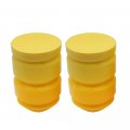 Secosautopartsa 2 X Leaf Spring Foam Rubber Jounce Bumper Compatible With Hummer H3 2006-2010 15295277