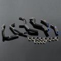 G-plus Silicone Radiator Hoses Coolant Clamps Kit Compatible With Honda Cb1300sf Cb 1300 Sf Super Four 2003-2009 Black