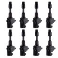 Ocpty Suitable 1997-2001 For Infiniti Q45 4 1l V8 Replacement Ignition Coils 3-pins Coil Pack Uf282 Set Of 8 
