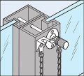 Prime-line U 9857 1-5 16 In Chrome Finish Sliding Window Lock Pin Single Pack