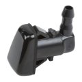 Windshield Washer Nozzle For Chevy Volt 2011 2012 2013 2014 2015 Black Plastic With Clip Attachment 0 236 In Hose Port Diameter 