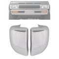 Front Bumper End Cap For 1993-1997 Nissan D21 Pickup Pathfinder Models Replacement 6201655g00 6201755g00 Steel Cover Corner 