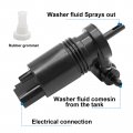 Hoypeyfiy Front Windshield Washer Pump Pumps With Grommets 05179153ac 5179153ac Replacement For Jeep Grand Cherokee