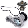 Thermostat Housing And Water Pump 2006-2011 For Honda Civic 1 8l Replaces 571684 96190 252903 131-2282 Aw6056 19301-rna-315 