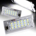 Eparts 2 Pieces 6000k Xenon White 12v 18-smd Led License Plate Light For 2000 2001 2002 2003 2004 2005 2006 Bmw X5 E53 2007