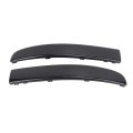 Front Bumper Moulding Lower Trim For Vehicle 1 Pair Carbon Fiber Pattern Fashionable Strips 735455057