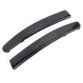 Front Bumper Moulding Lower Trim For Vehicle 1 Pair Carbon Fiber Pattern Fashionable Strips 735455057