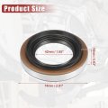 Uxcell Engine Crankshaft Oil Seal For Toyota Tacoma 1995-2015 Tundra 2000-2006 Durable Metal Car