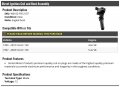 Direct Ignition Coil And Boot Assembly Angled Compatible With 1997-2010 Ford F-150 V8