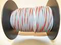 Gray Orange Striped 18 Ga Awg 100 Spool For Automotive Truck Motorcycle Rv General Purpose Gxl Copper Wire 94 O D Abrasion 