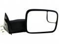 Right Passenger Side Manual Mirror Fold-out Style With Tow Package Compatible 1994-2002 Dodge Ram 2500