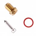 Outboard Engine 6f5-14390-20 6f5-14390-21 6f5-14390-12 Carburetor Needle Valve Seat Assy For Yamaha E40g E40j 40hp Boat Motor
