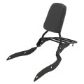 Ship From Usa Motaux Passenger Sissy Bar With Luggage Rack Backrest Compatible For Yamaha Road Star Xv1700pc Warrior Xv1700pcm 