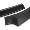 Auto Dynasty 3pcs Ck-style Car Front Bumper Lip Spoiler Wing Body Kit Compatible With Stinger 18-22 Matte Black