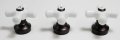 Porcelain Handle 3 Pieces Fits Delta 3-handle Shower Faucet Oil Rubbed Bronze Finish By Plumbusa 32337bobx3 