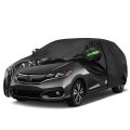 6 Layers All Weather Waterproof Car Cover For 2009 2020 Honda Fit Cotton Liner Zipper Door Windproof Bands Custom 162in 67in 