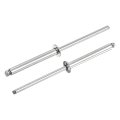 25 Pieces 1 8 In X 304 Stainless Steel Dome Head Blind Rivets Open End For Sheet Metal Automotive Furniture Boat And Duct Work 