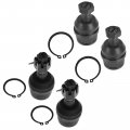4 Piece Kit Upper Lower Ball Joint Lh Rh Set For Ford F150 F250 Bronco 