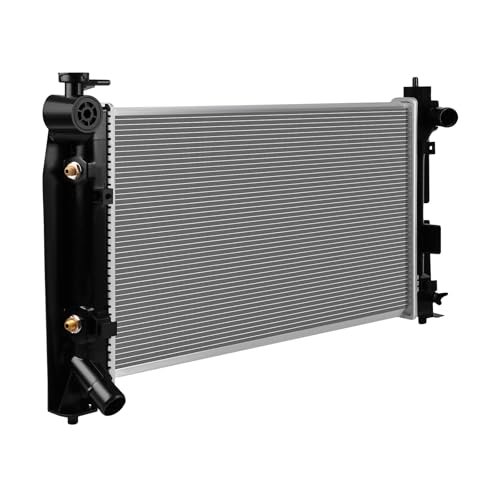 2428 Engine Coolant Radiator For 2005-2008 Toyota Corolla 1 8l Matrix Replace Cu2428 Aluminum Automotive Replacement Radiators