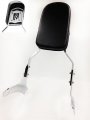 Smt-flame Backrest Sissy Bar Compatible With 1997-2003 Honda Shadow Ace 750 Vt750 400 Vt400 B00rudyxje