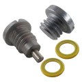 Lower Unit Drain Plug Set 67892a06 816610a2 For Mercury Engine Magnetic And Non Screws Mercruiser Stern Drives Mariner 