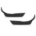 Front Bumper Air Deflector Spoiler Pair For Land Rover Discovery Lr4 2014-2016 Lr051328 Lr051327 Black Left Right Side 