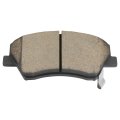 Front Ceramic Disc Brake Pad Set D1912 For Hyundai Elantra 2017 2020 Ioniq 2022 And Kia Niro 4 Piece With Hardware 