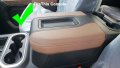 Car Console Covers Plus Designed For Chevy Silverado Bucket Seat Models Only 2014-2024 Neoprene Auto Armrest Center Cover