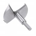 Uxcell Forstner Drill Bits 75mm Tungsten Carbide Wood Hole Saw Auger Opener Woodworking Hinge Drilling Boring Bit Cutter Gray