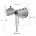 Uxcell Forstner Drill Bits 75mm Tungsten Carbide Wood Hole Saw Auger Opener Woodworking Hinge Drilling Boring Bit Cutter Gray