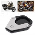 Motorcycle Kickstand Pad Foot Side Stand Extension Support Durable Cnc Aluminum Alloy Replacement For Moto Guzzi V85tt 2018a