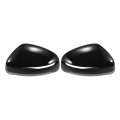 Pair Car Rear View Driver Passenger Side Mirror Cover Cap Replacement Gloss Black For Audi Tt Tts Mk2 2007-2014 Ttrs R8 Guard 