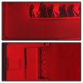 Acanii For Red 2002-2006 Dodge Ram 1500 03-06 2500 3500 Led Bar Tail Lights Brake Lamps