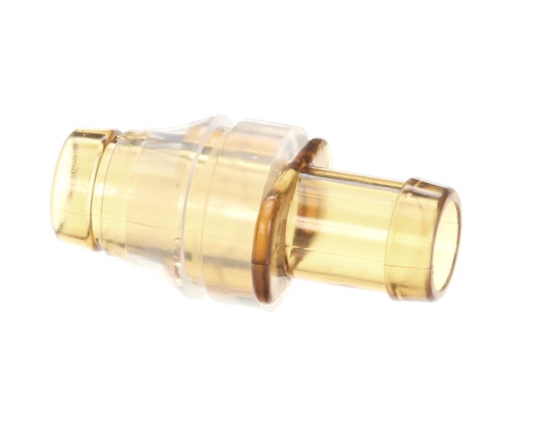 Wc-37357 Straight Plastic Fitting Kit Npt Thread Yellow Stainless Steel Finish