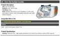 Left Driver Side Headlight Assembly Clear Lens Compatible With 2007-2010 Ford Explorer Sport Trac Excludes 07-08 Xlt Ironman
