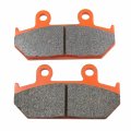 Carbon Ceramic Front Brake Pads For Honda Cbr1000f Hurricane Nx650 And Vfr700f Orange Color 