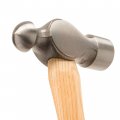 Estwing Sure Strike Ball Peen Hammer 16 Oz Metalworking Tool With Forged Steel Head Hickory Wood Handle Mrw16bp 