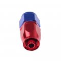 4pcs 6an An6-6an Redblue Straight Swivel Fuel Oil Hose End Fittings