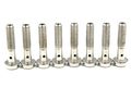 8 Pcs For 2001-2004 Gm Duramax 2500 Diesel 6 6l Lb7 Injector Return Line Bolt 