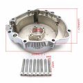 Smt-engine Stator Cover Compatible With Cbr600rr 2003-2006 03 06 Chrome Left Side B01mf9kc5i